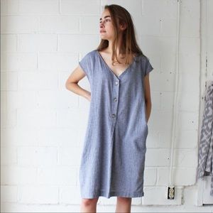 Esby Apparel Reversible Caroline Shift Dress
